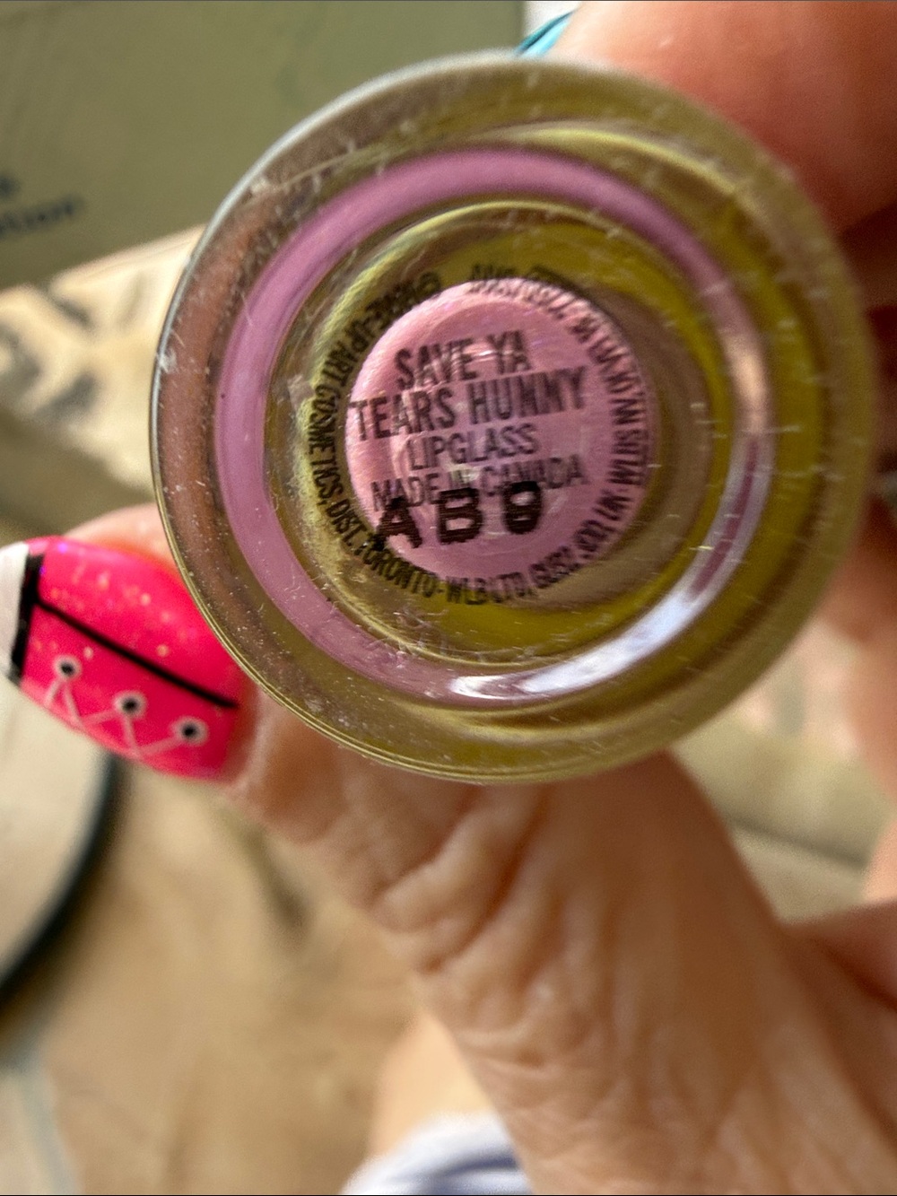 MAC Cosmetics Save Ya Tears Hunky Lipglass - Light Pink Gloss